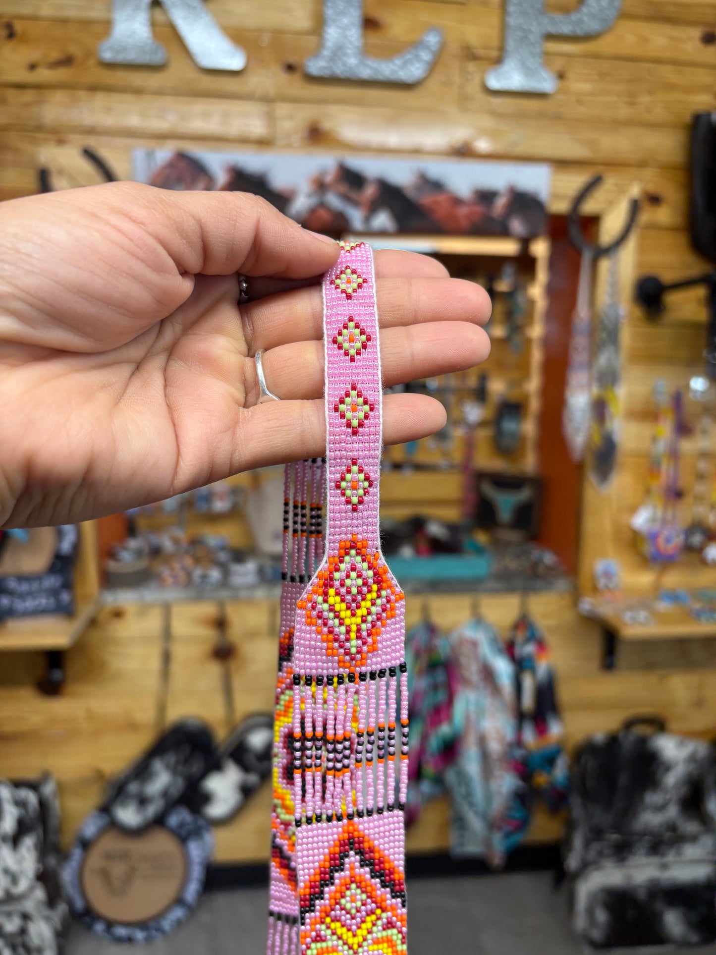 Rosa Pastel Beaded Necklace