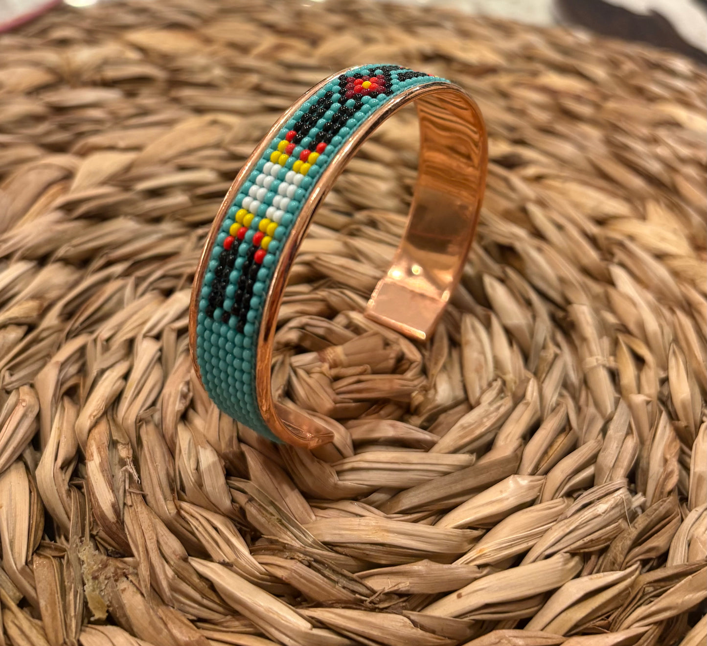 Turquoise Copper Cuff