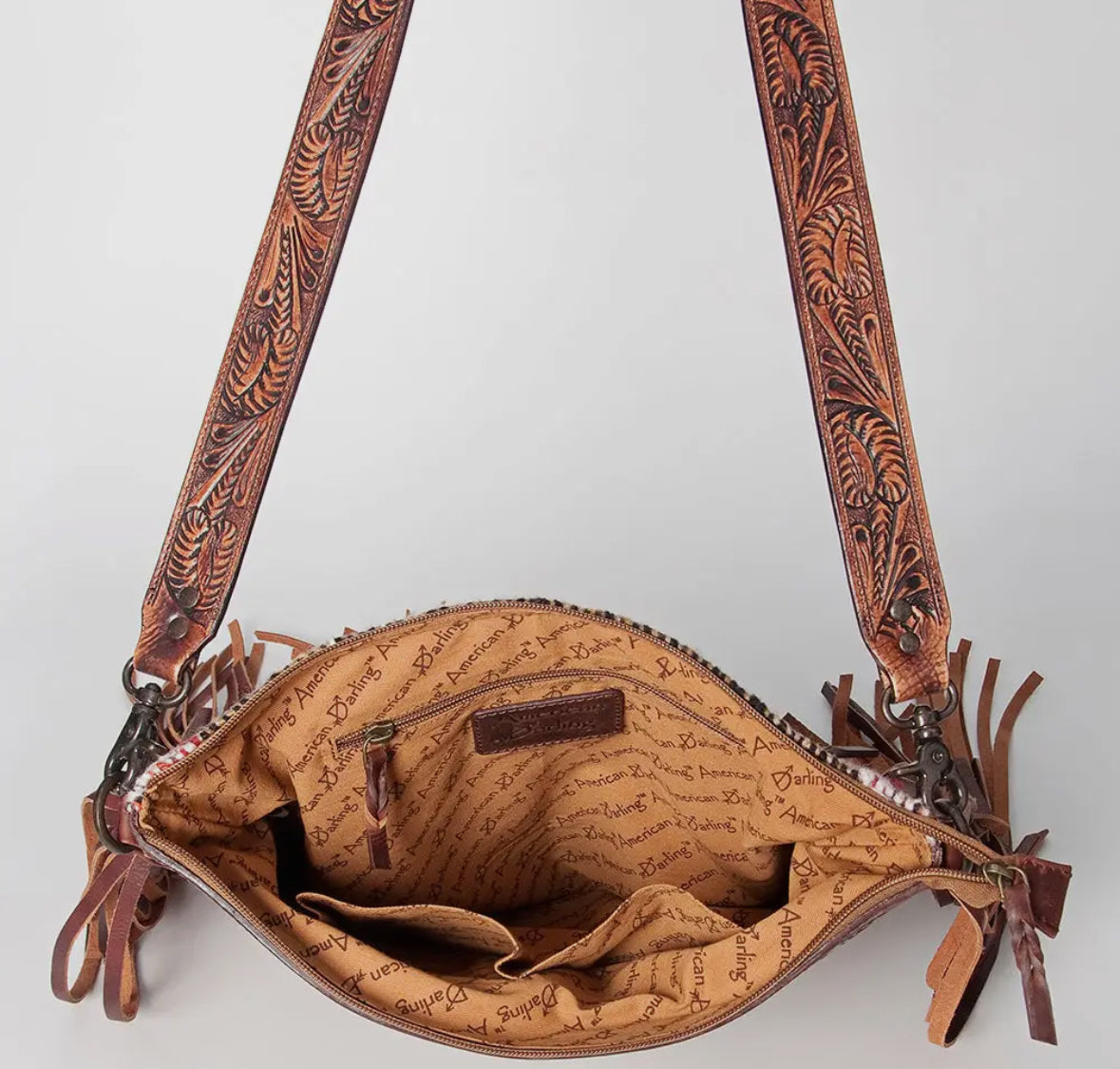 Horses Fringe Crossbody