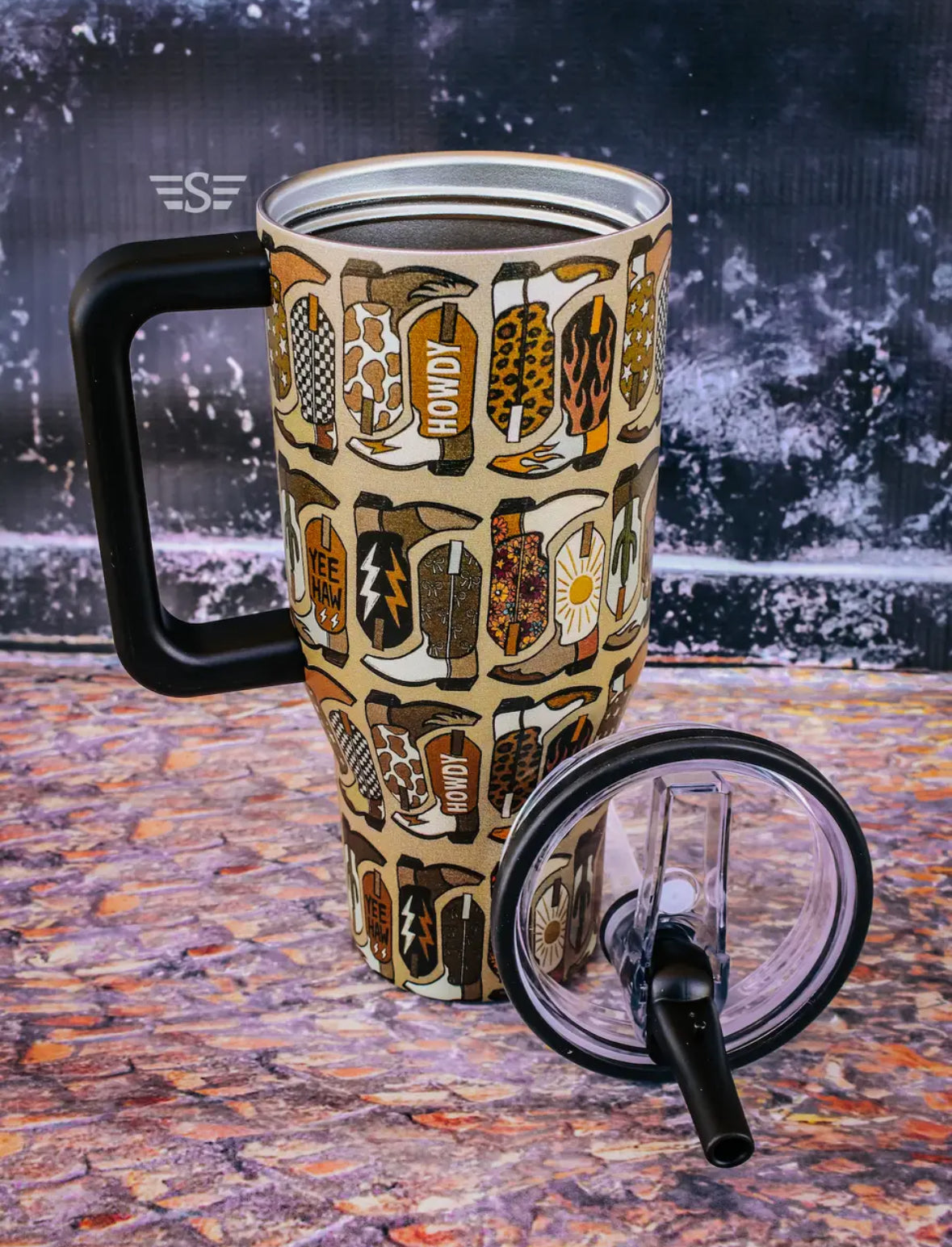 Neutral Boot Scootin’ Tumbler - 32oz