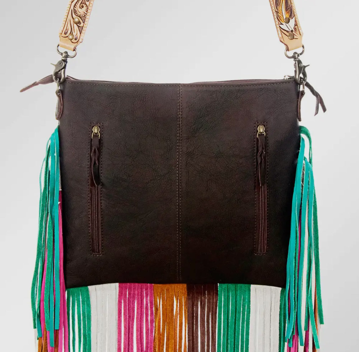 Crossbody Genuine Leather Western Bag
