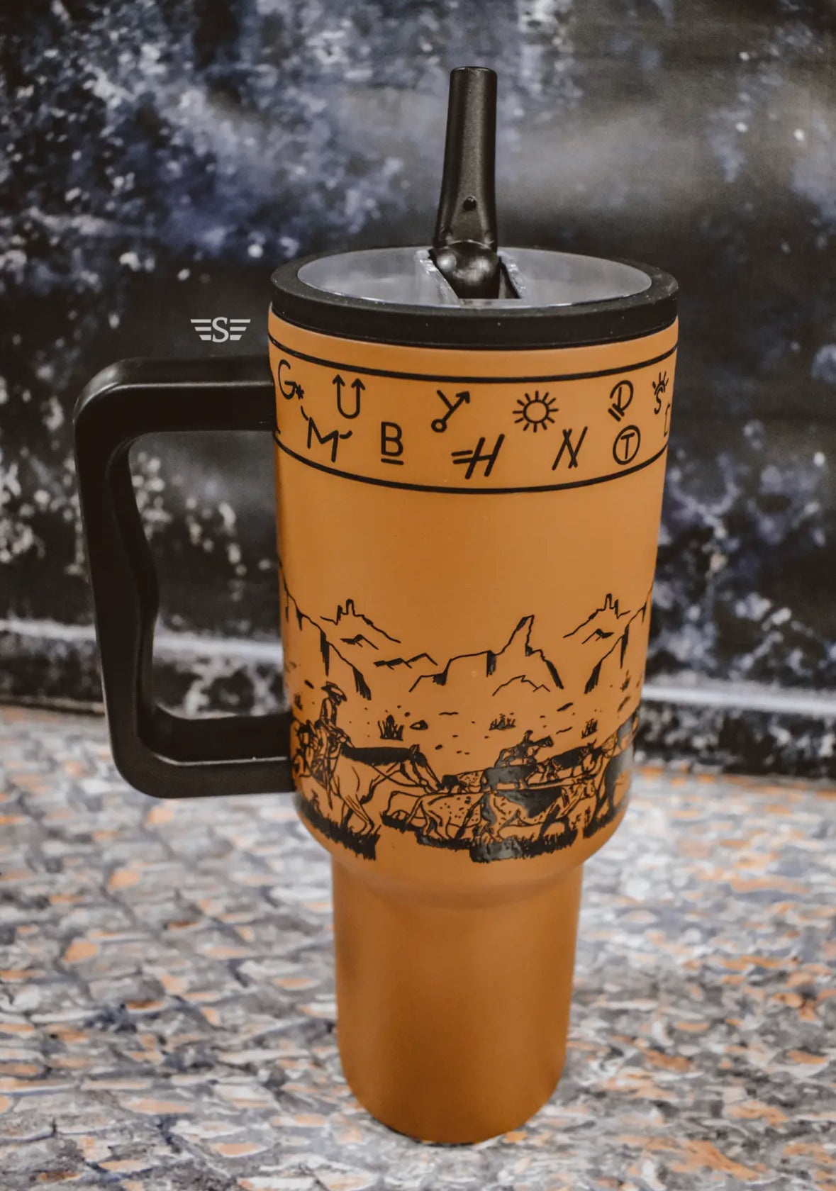 Rust Cattle Drive Tumbler - 40oz