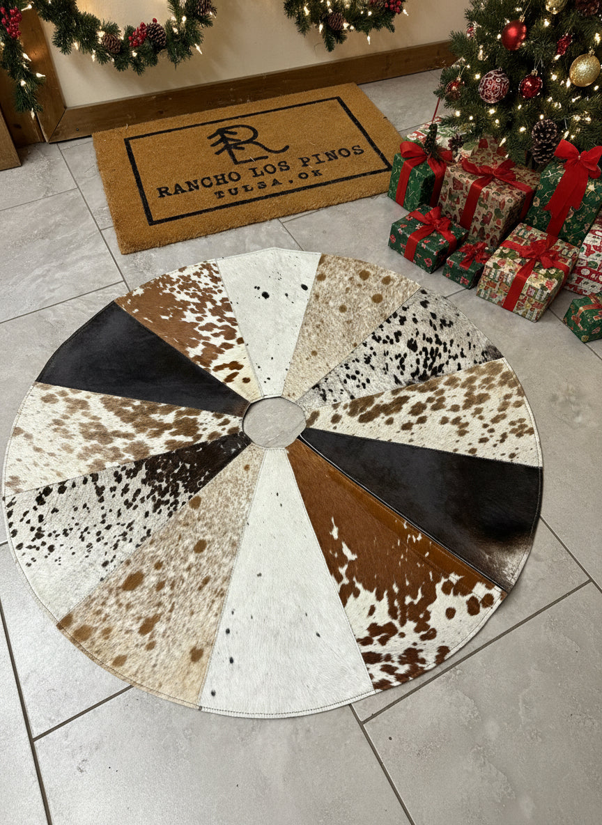 Cowhide Tree Skirt