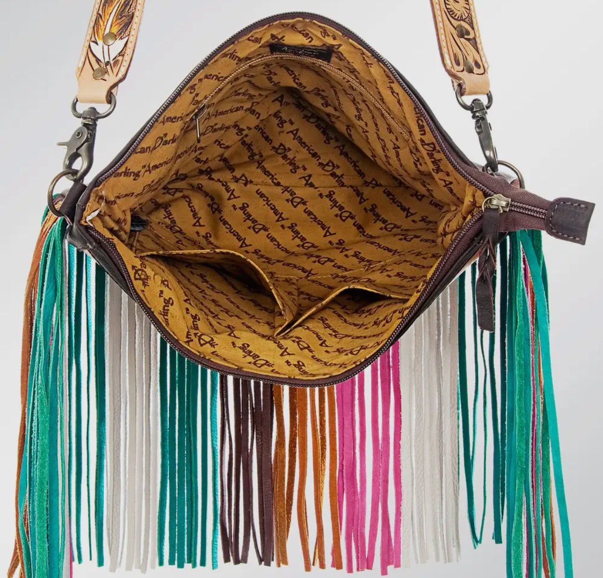 Crossbody Genuine Leather Western Bag
