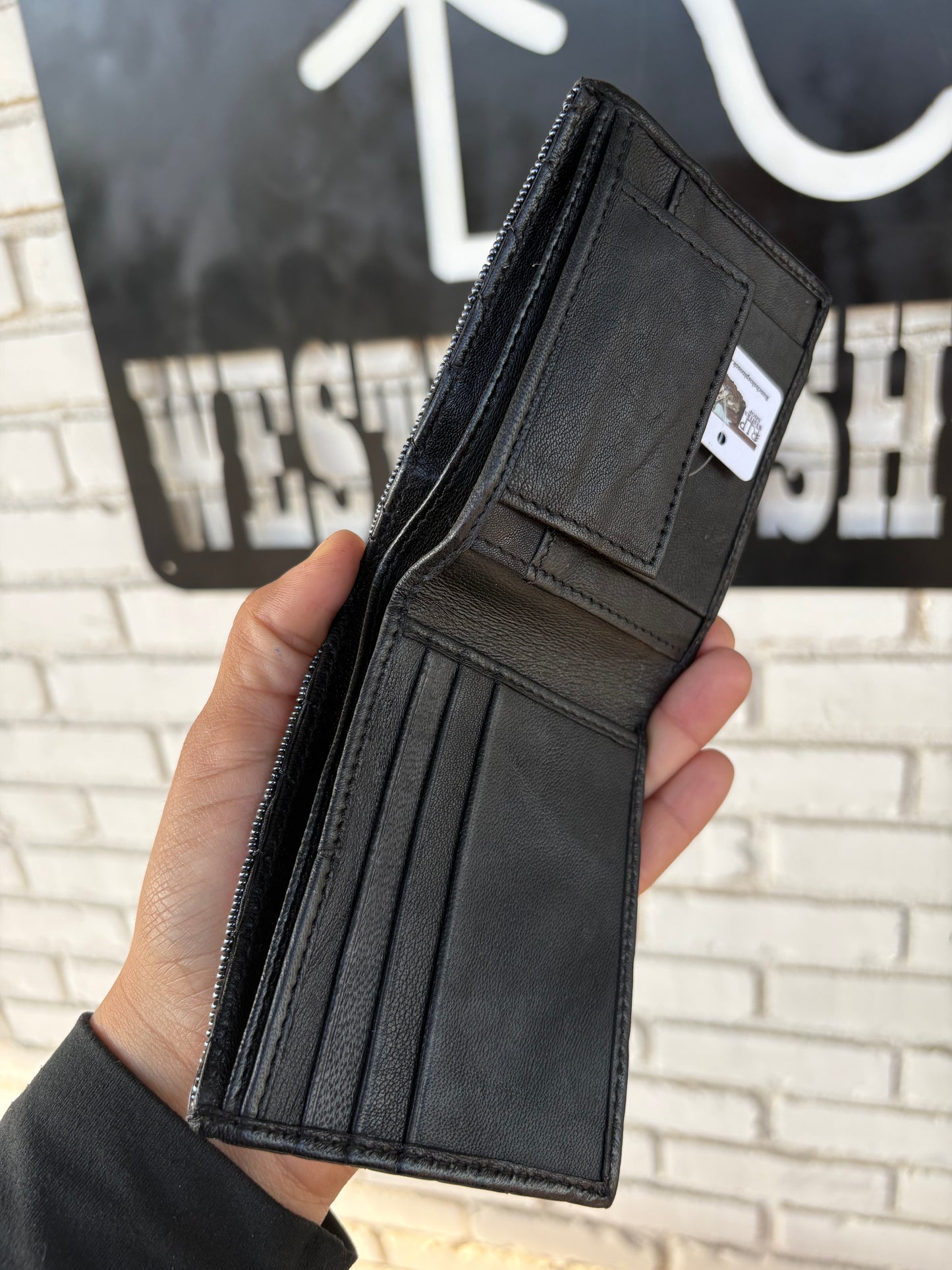 Beaded Bifold Wallet