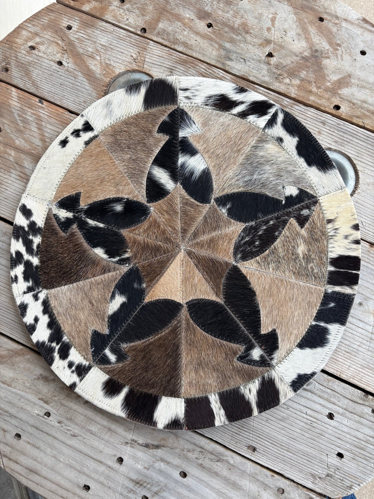 Cowhide Placemat