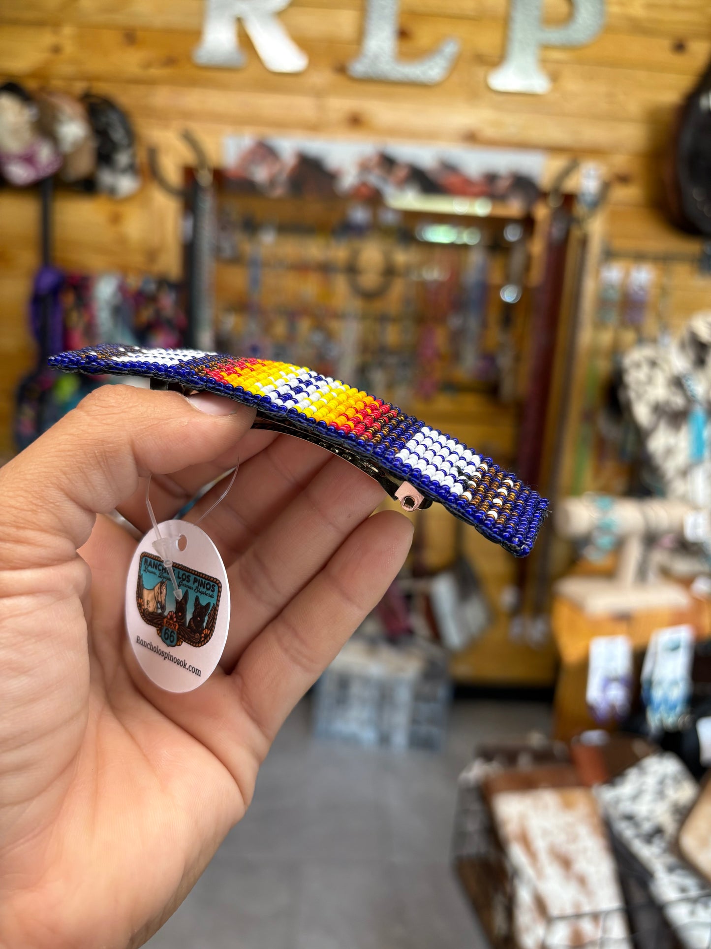 Royal Blue Barrette