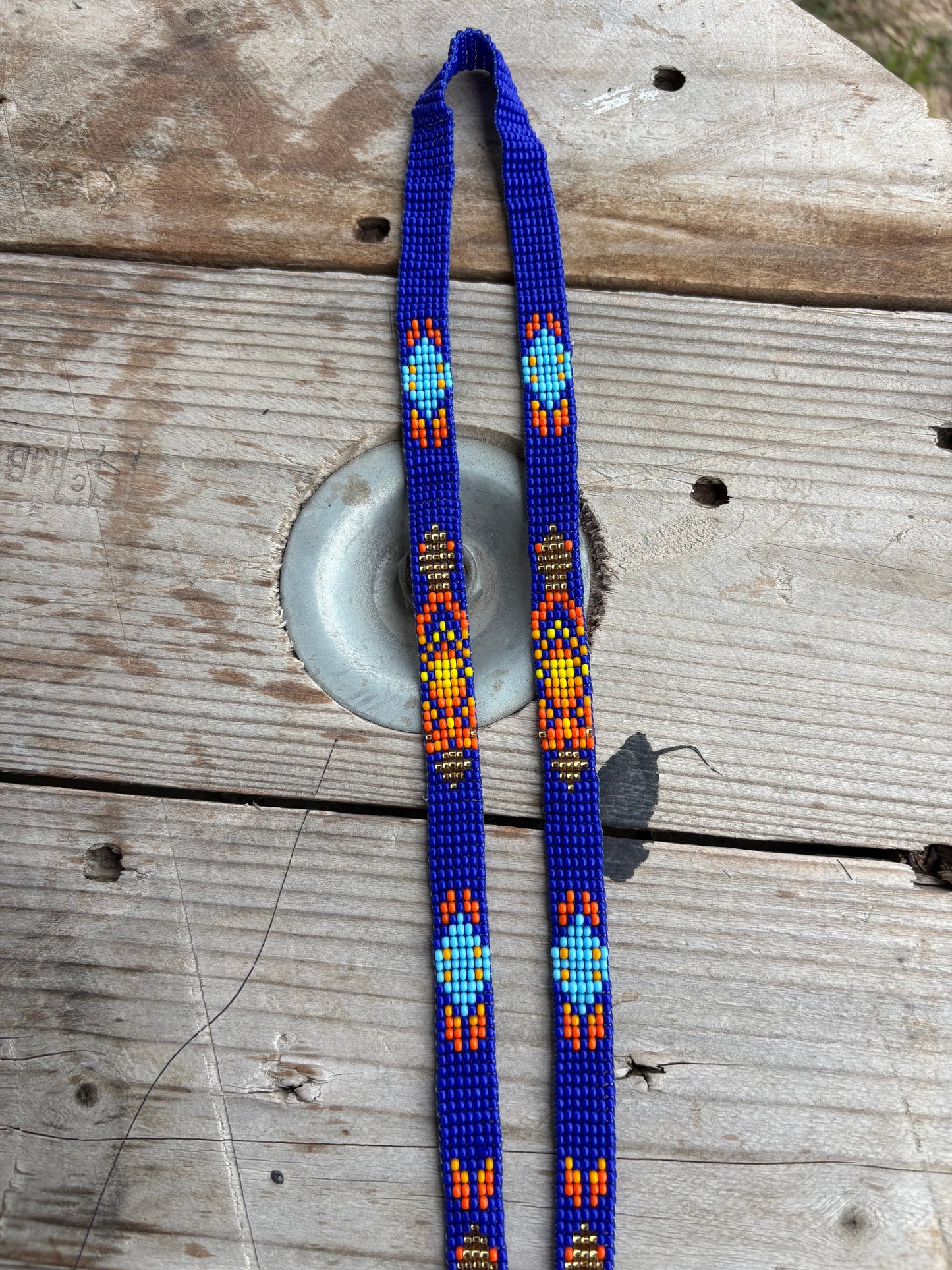Beaded Lanyard - Turtles