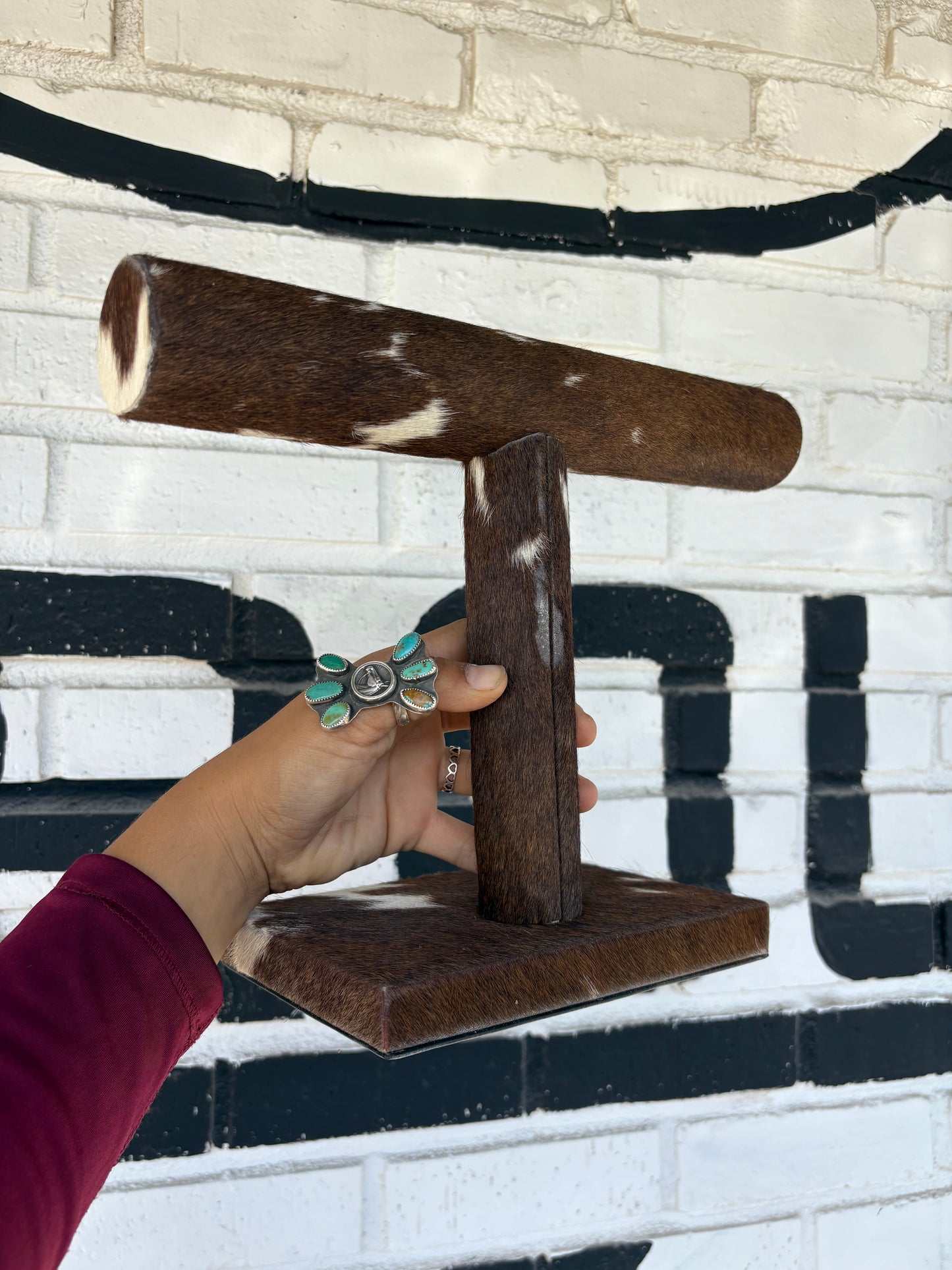Cowhide Bracelet Display