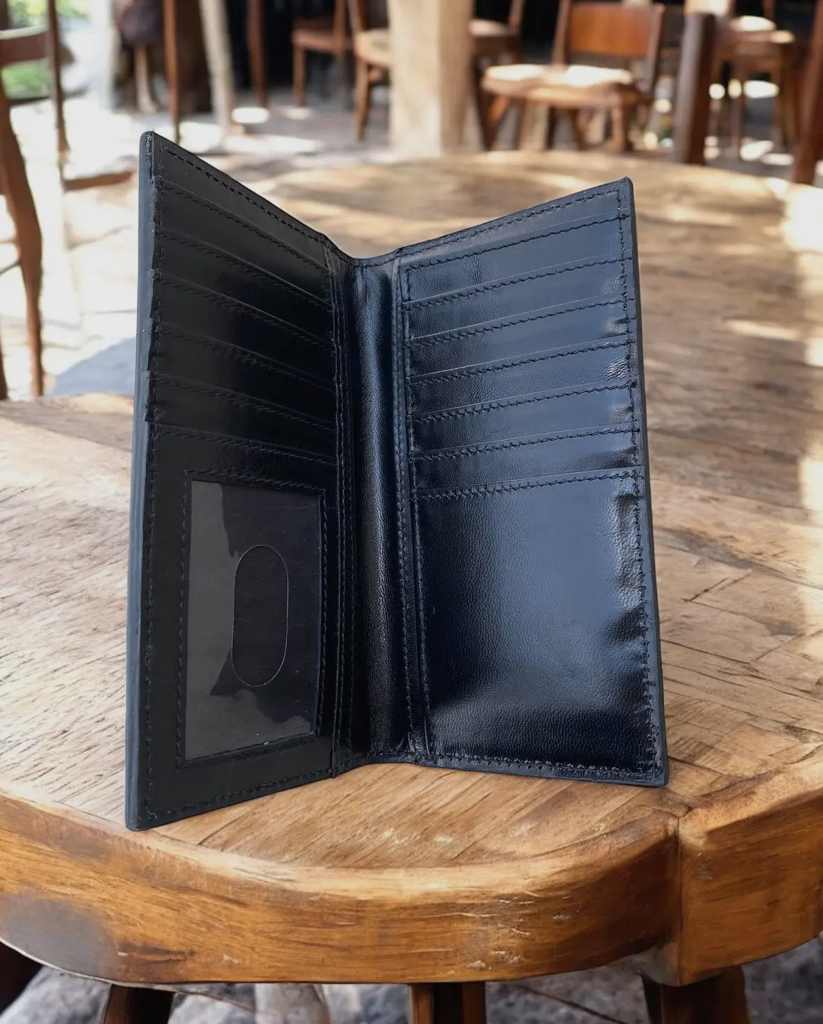 Cowhide + Leather Wallet