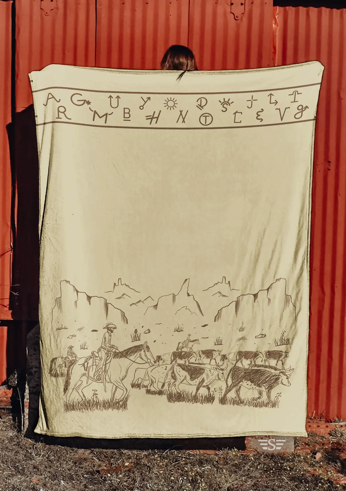 Blanket - Cattle Drive