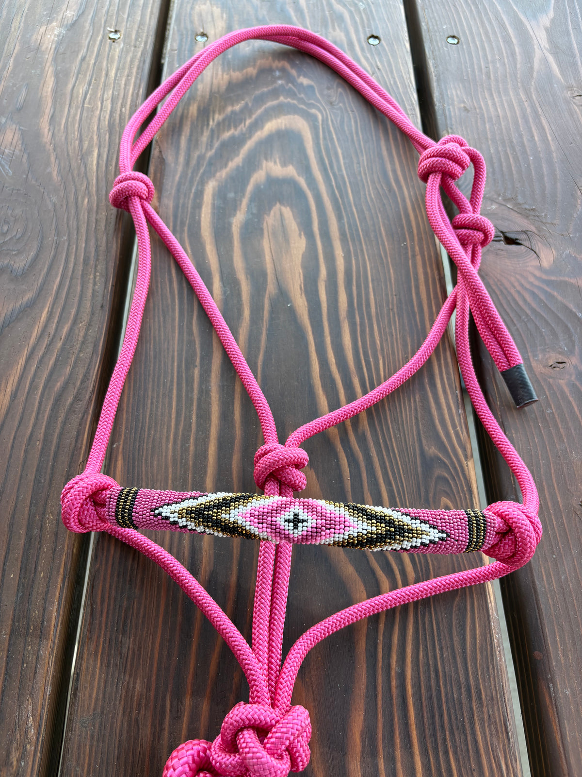 Horse Rope Halter- Pink