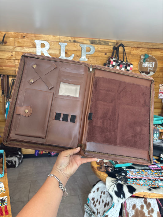 Plain Leather Planner