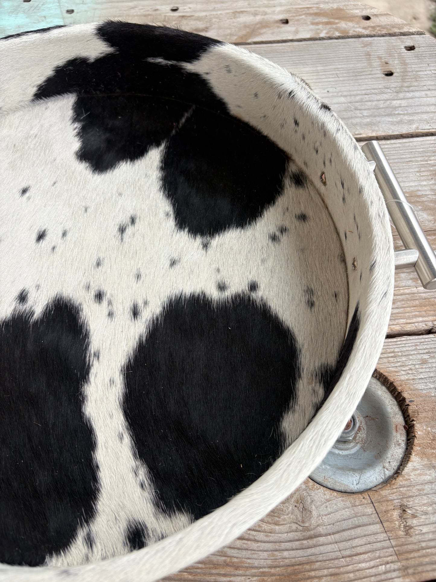 Cowhide Tray - Decor - Small