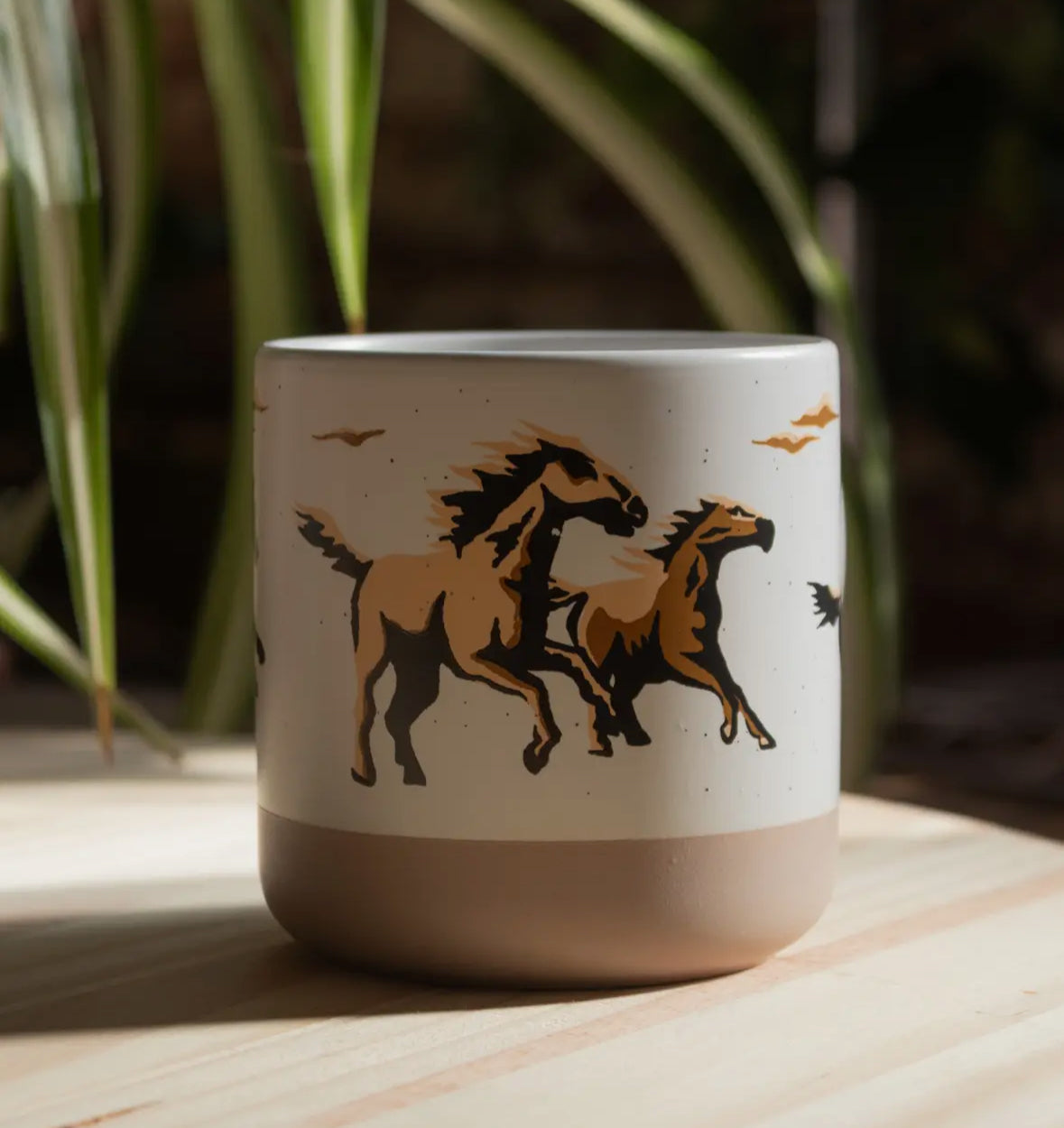 Wild Horses Western Mug
