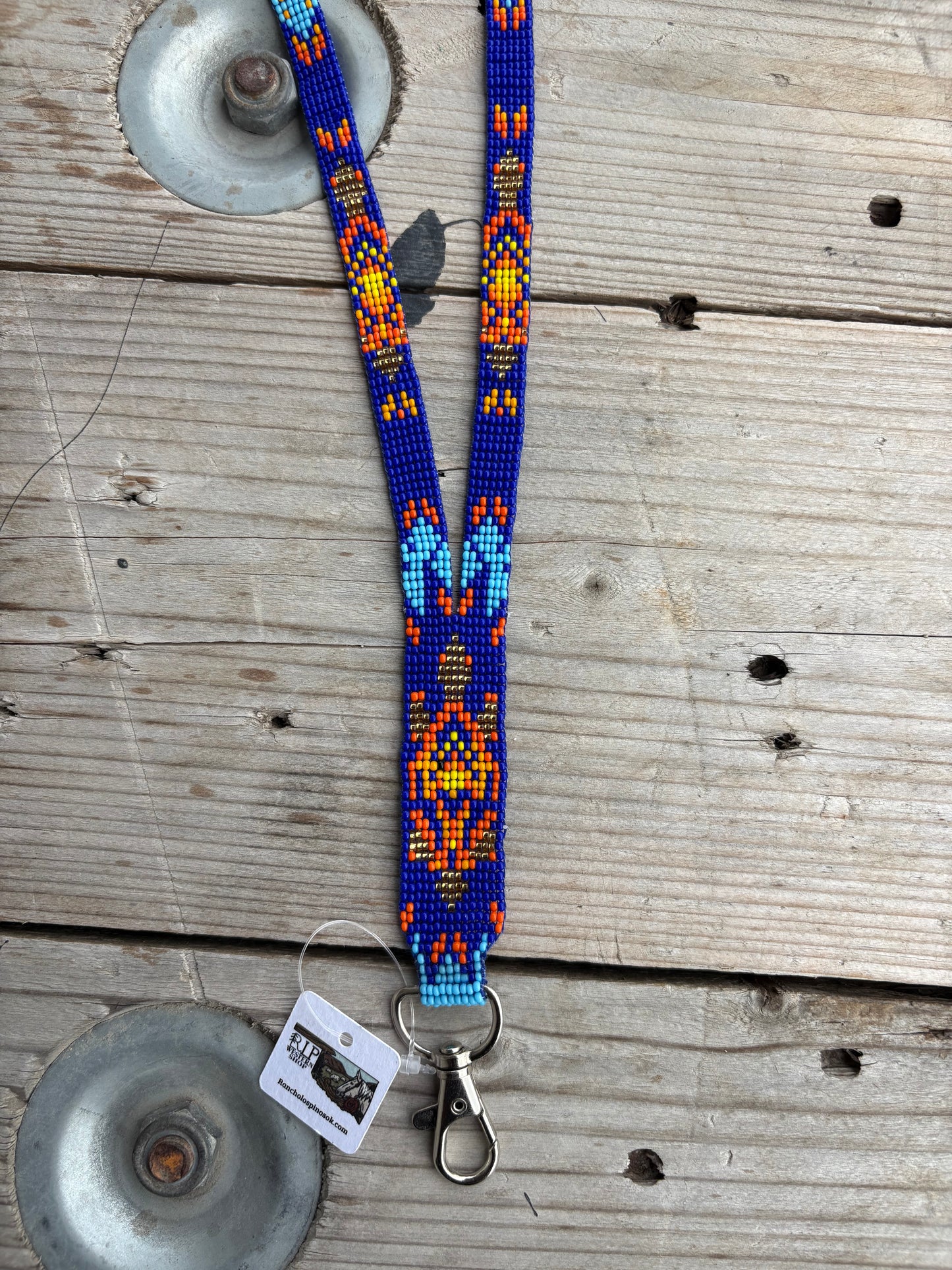Beaded Lanyard - Turtles