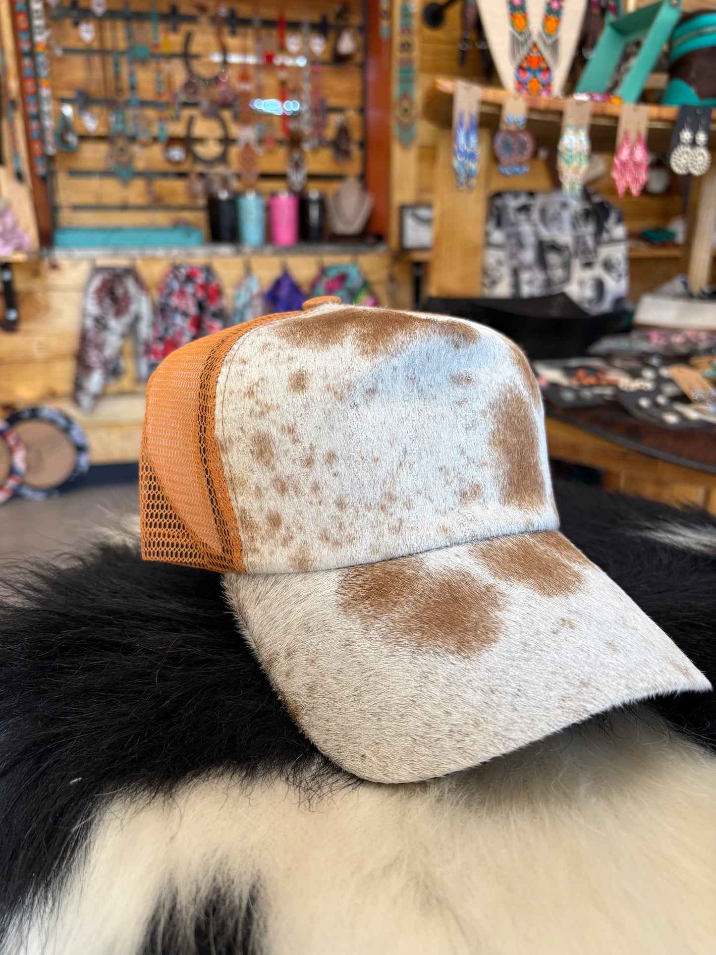 Cowhide Cap