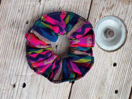 Tribal Scrunchie Hair Tie