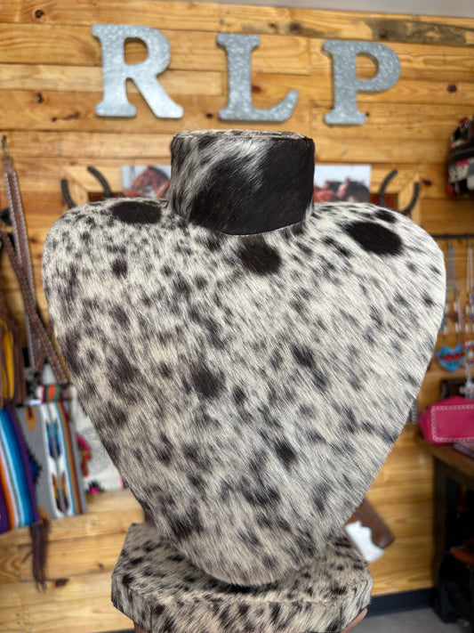 Cowhide Necklace Display