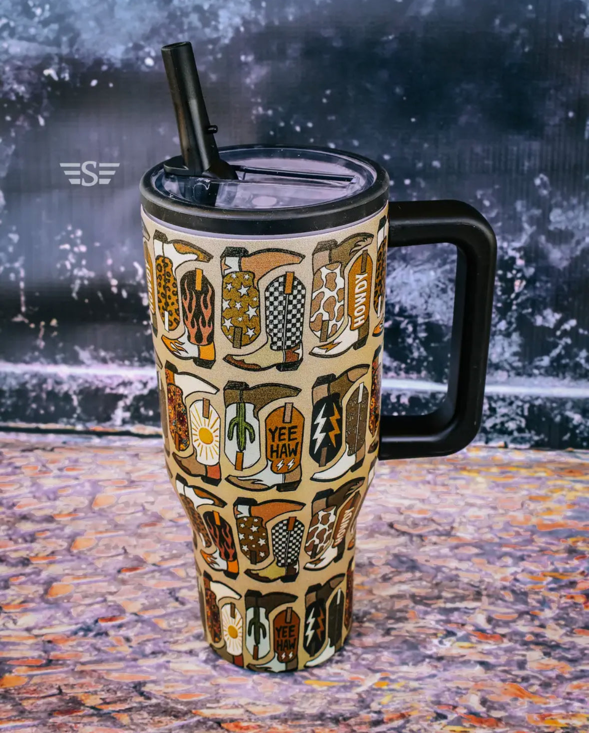 Neutral Boot Scootin’ Tumbler - 32oz