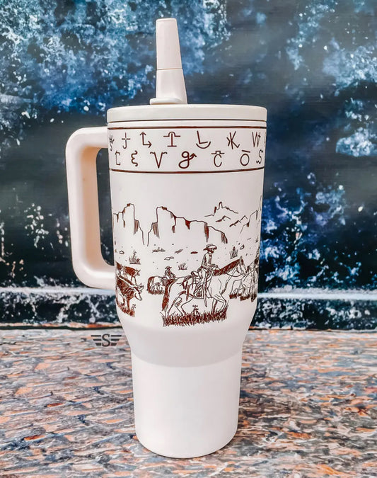 Cattle Drive Tumbler - 32oz