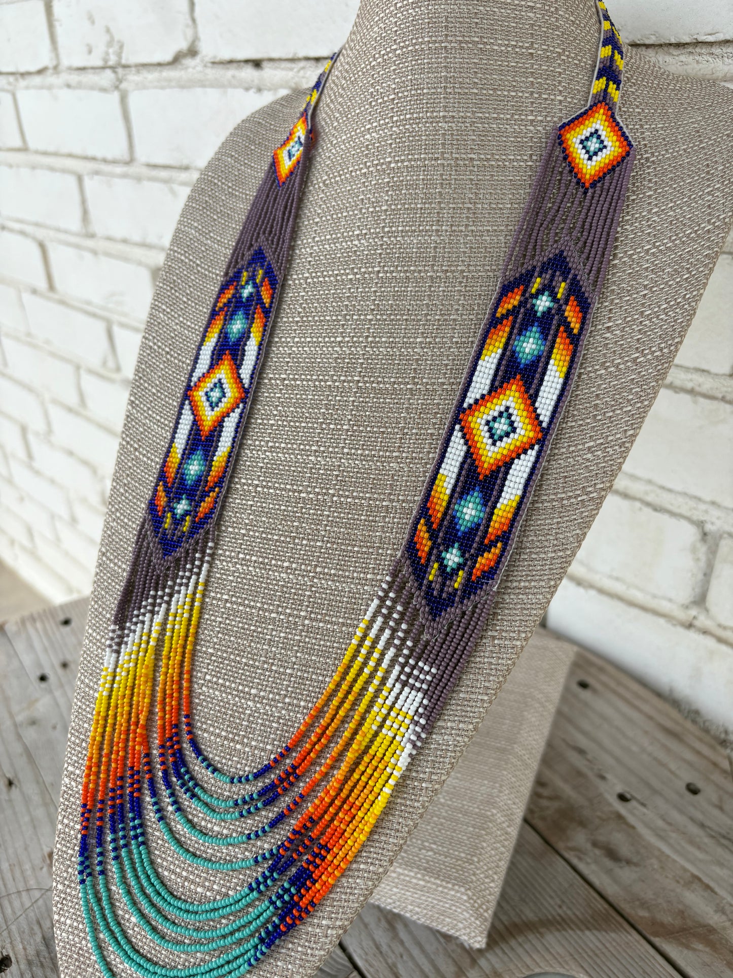 Aztec Necklace + Earrings+ Bracelet