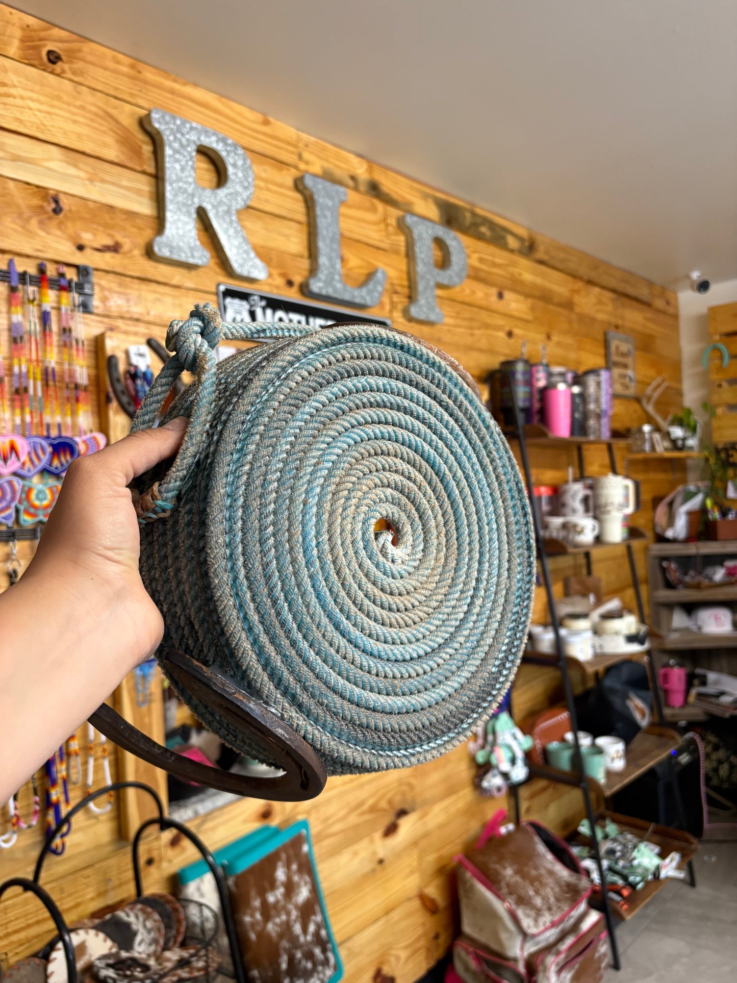 Rope Tray - Horseshoe Handles