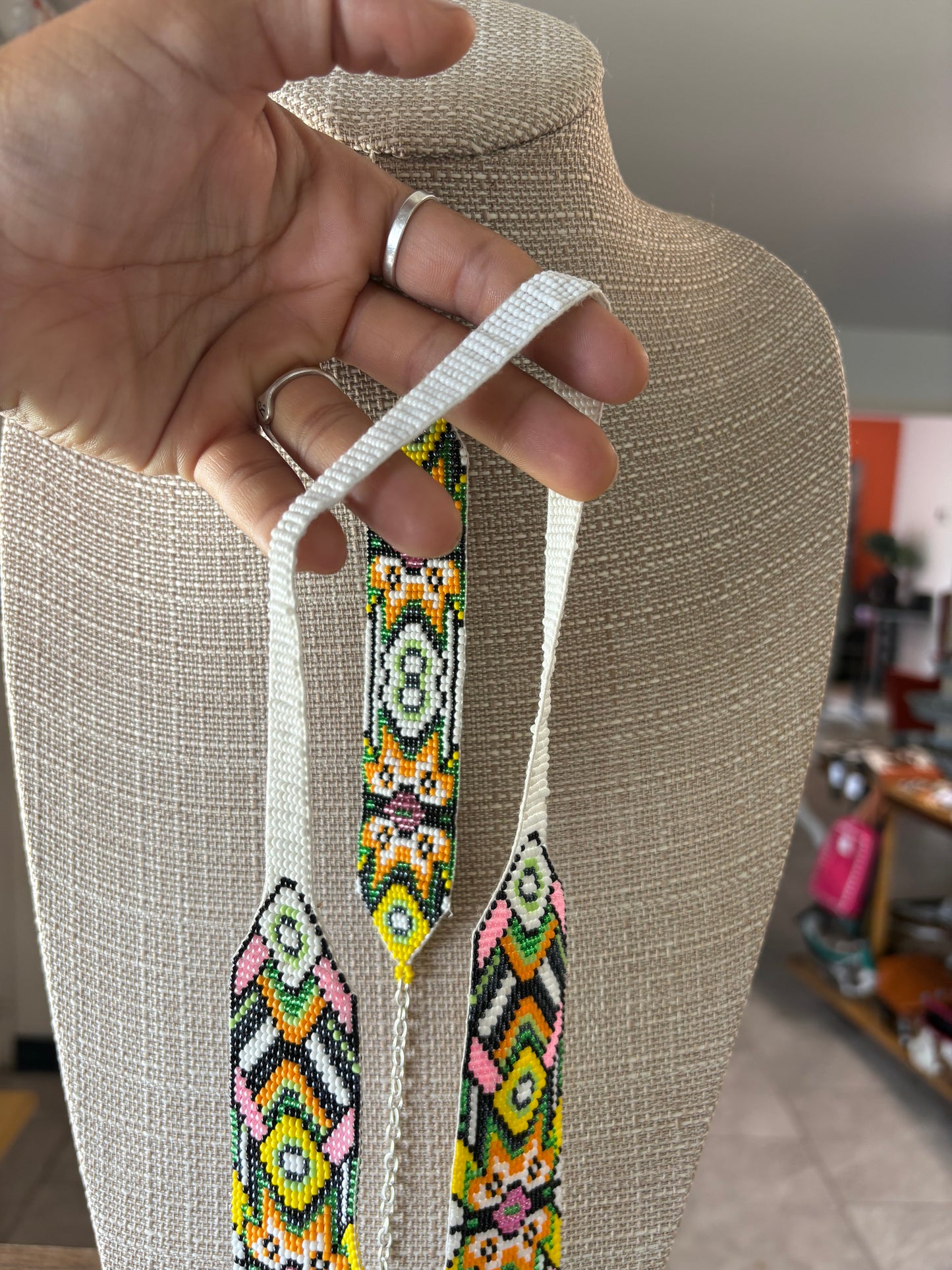 Pink Hummingbird Necklace + Bracelet SET