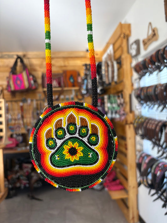 Bear Paw Flower Pendant