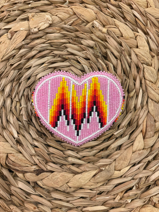 Heart Barrette Hair Clip