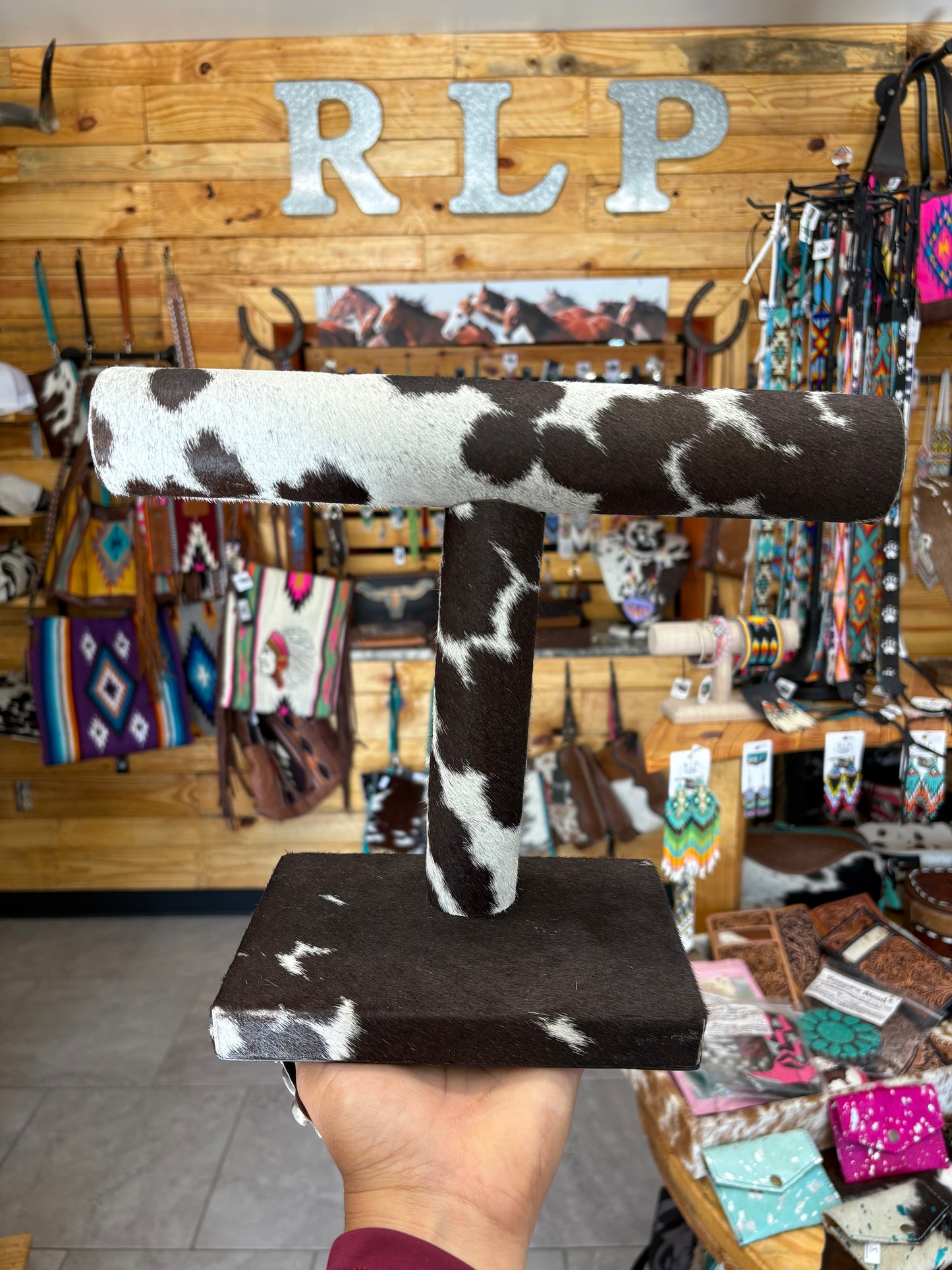 Cowhide Bracelet Display