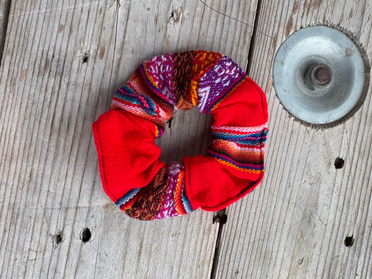 Tribal Scrunchie Hair Tie