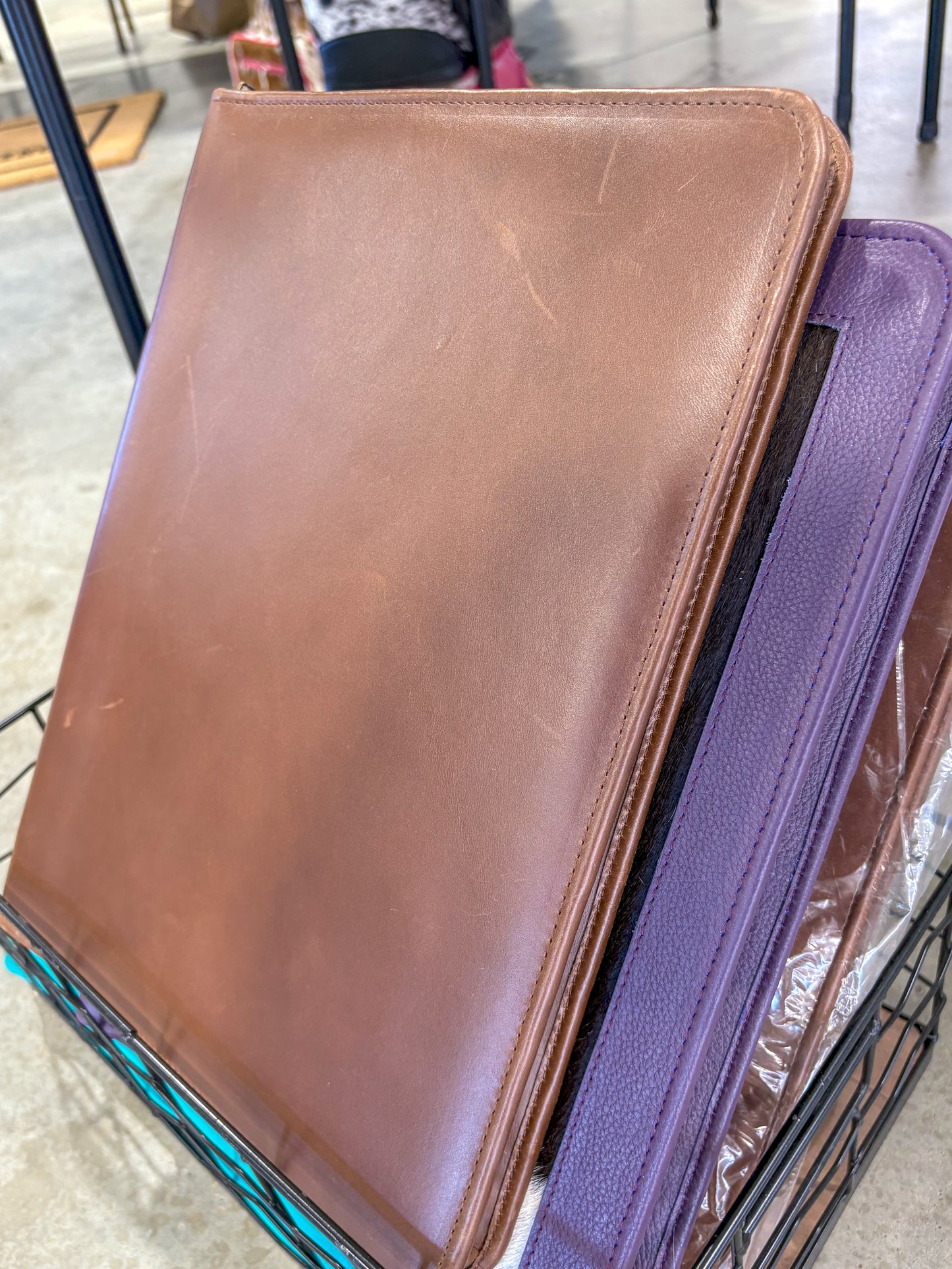 Plain Leather Planner