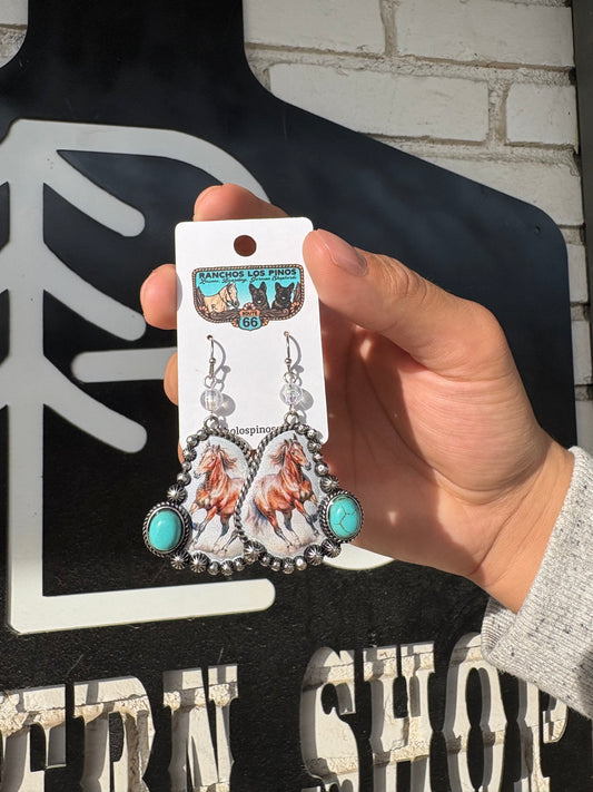 Horse Earrings