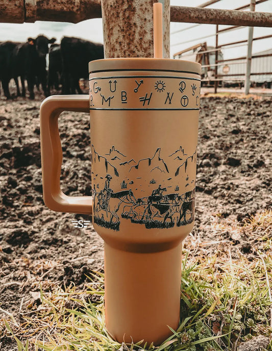 Cattle Drive Tumbler - 40oz