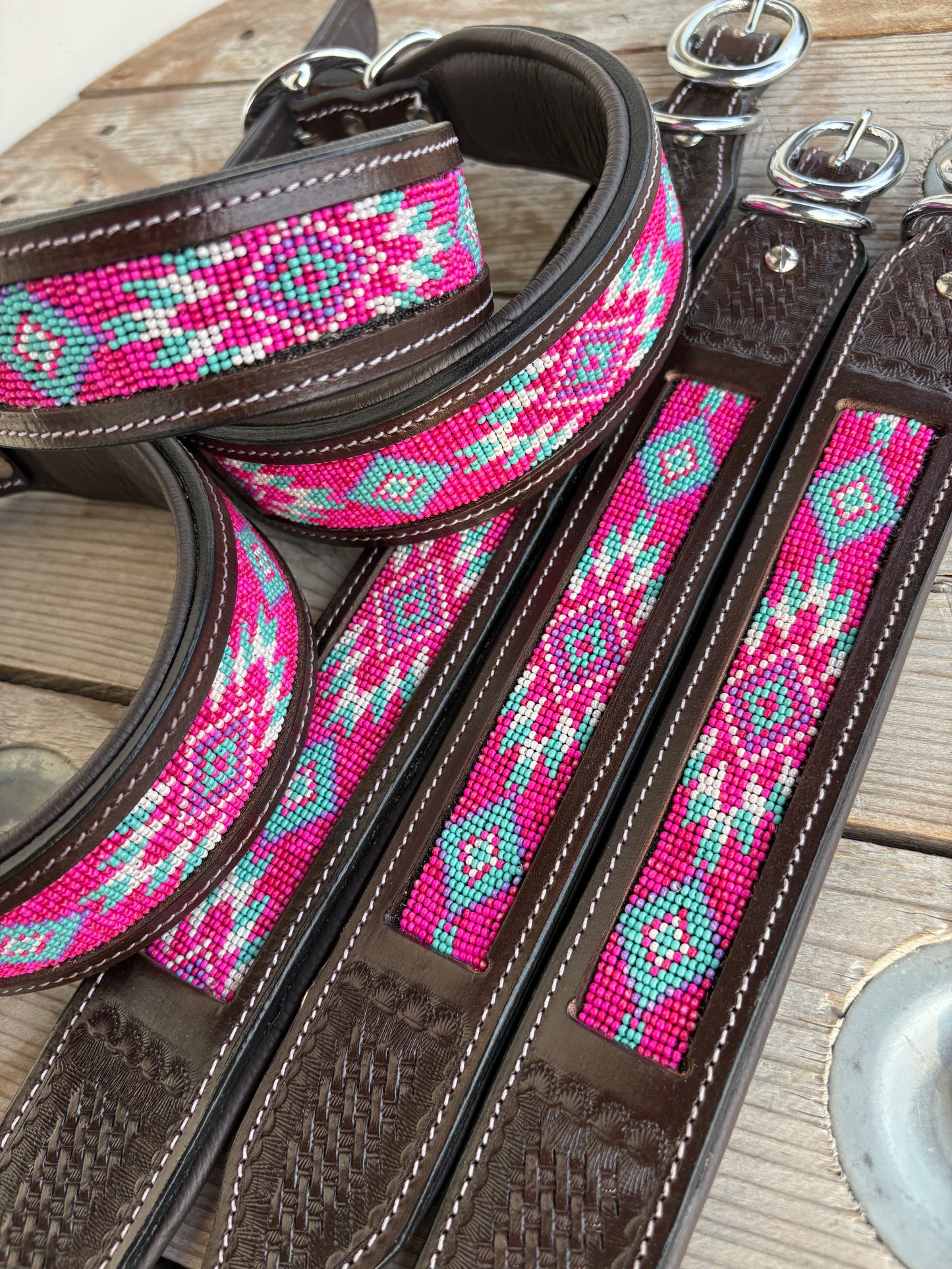 Cotton Candy Dog Collar