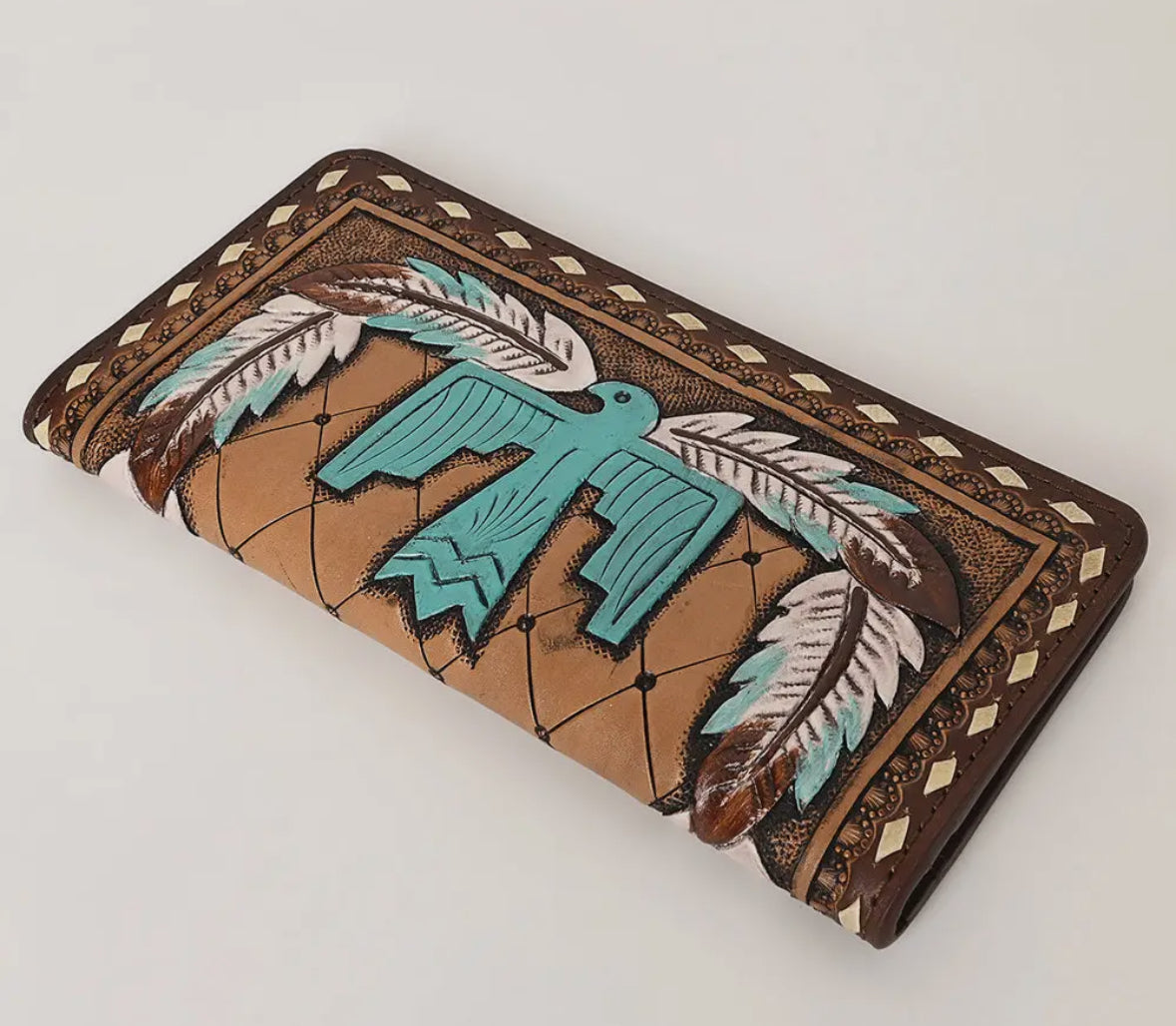 Thunderbird Leather Wallet