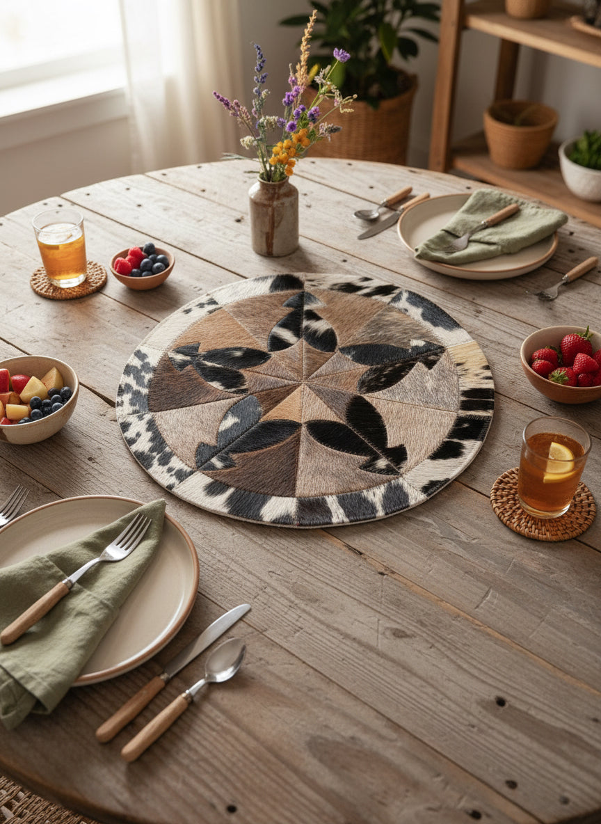 Cowhide Placemat