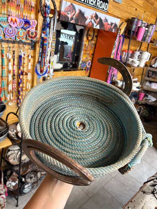 Rope Tray - Horseshoe Handles