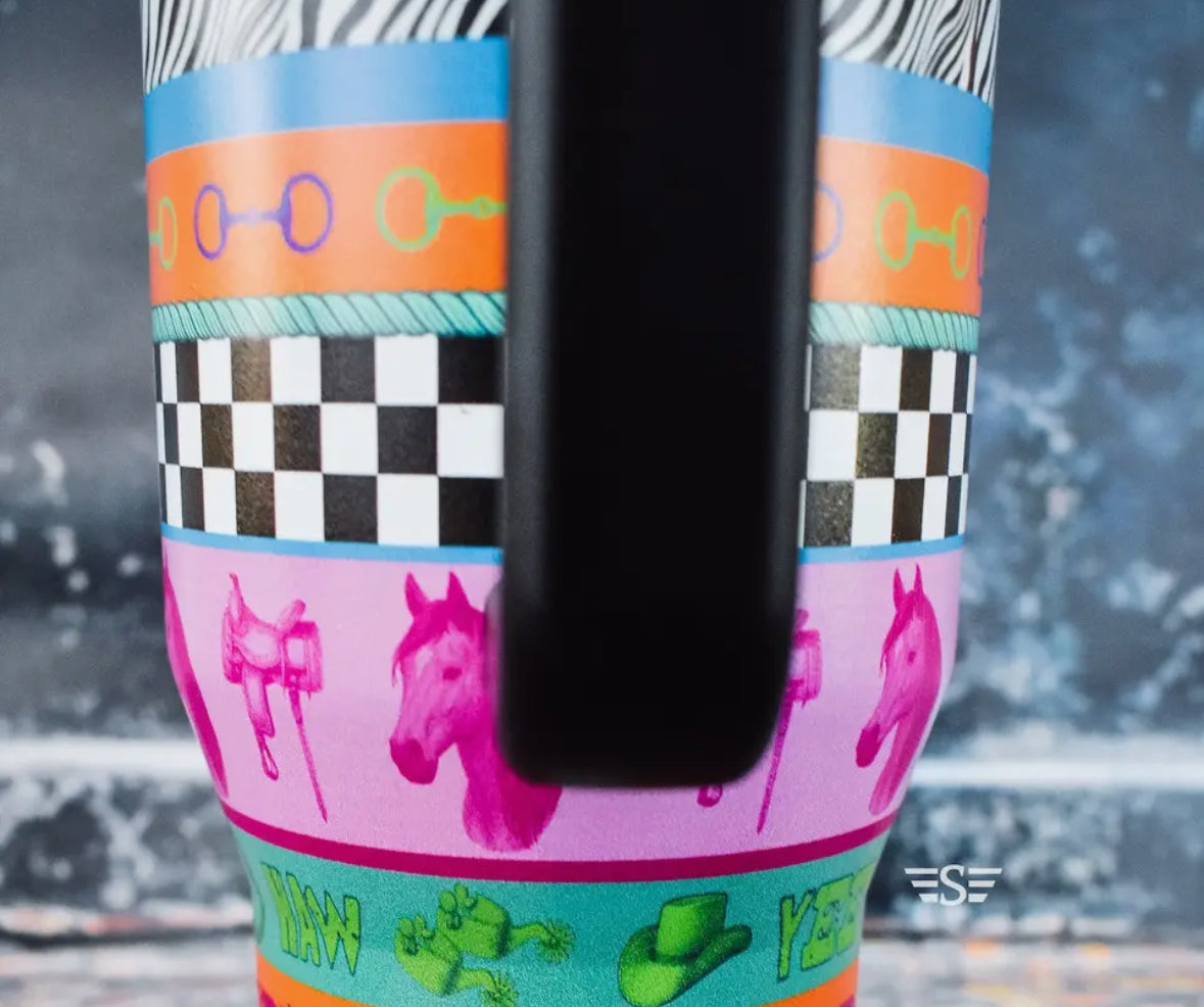 Neon Rodeo Tumbler - 32oz