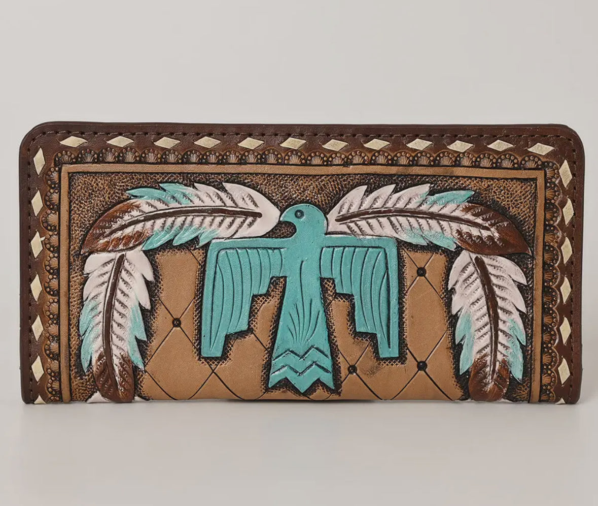 Thunderbird Leather Wallet
