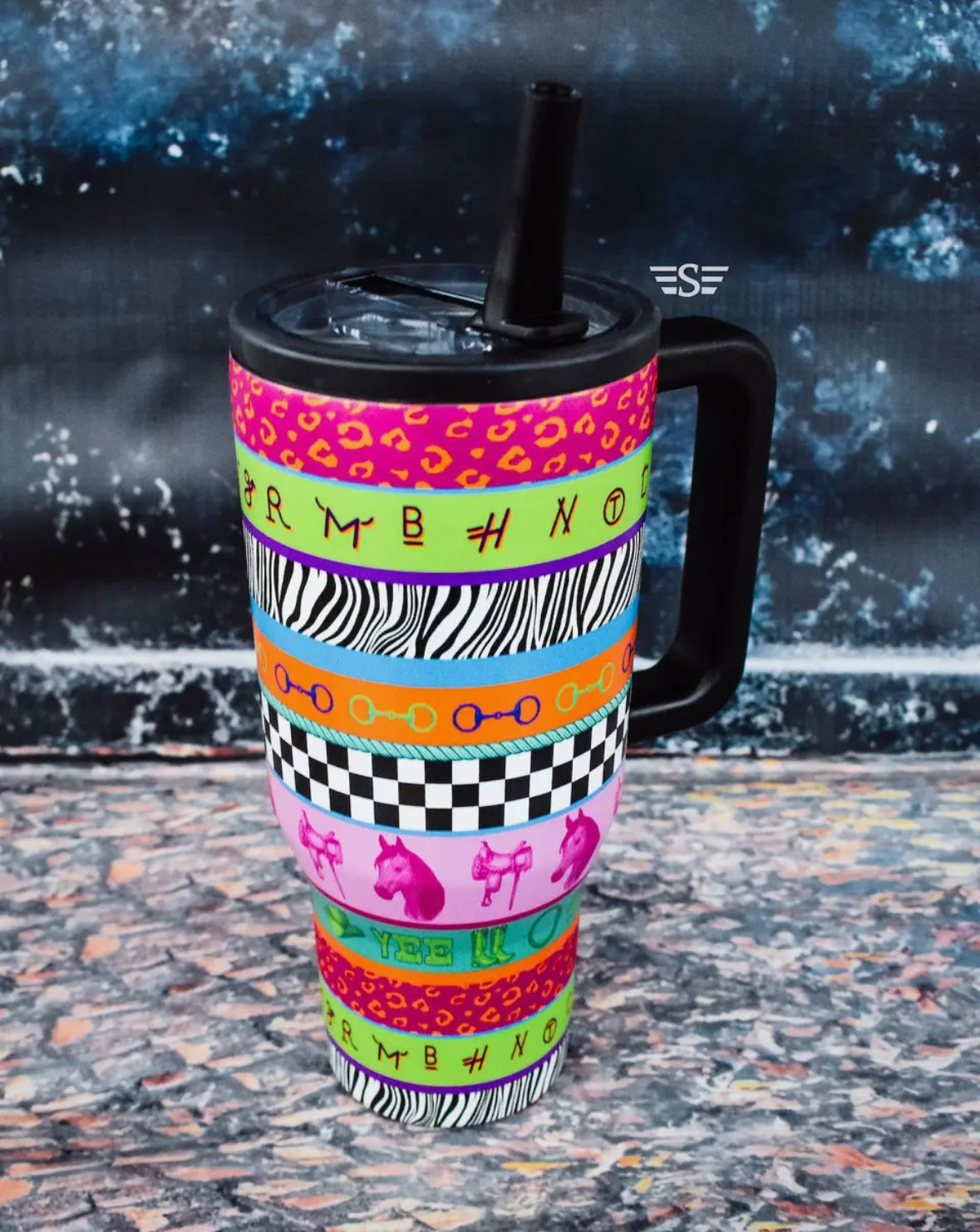 Neon Rodeo Tumbler - 32oz