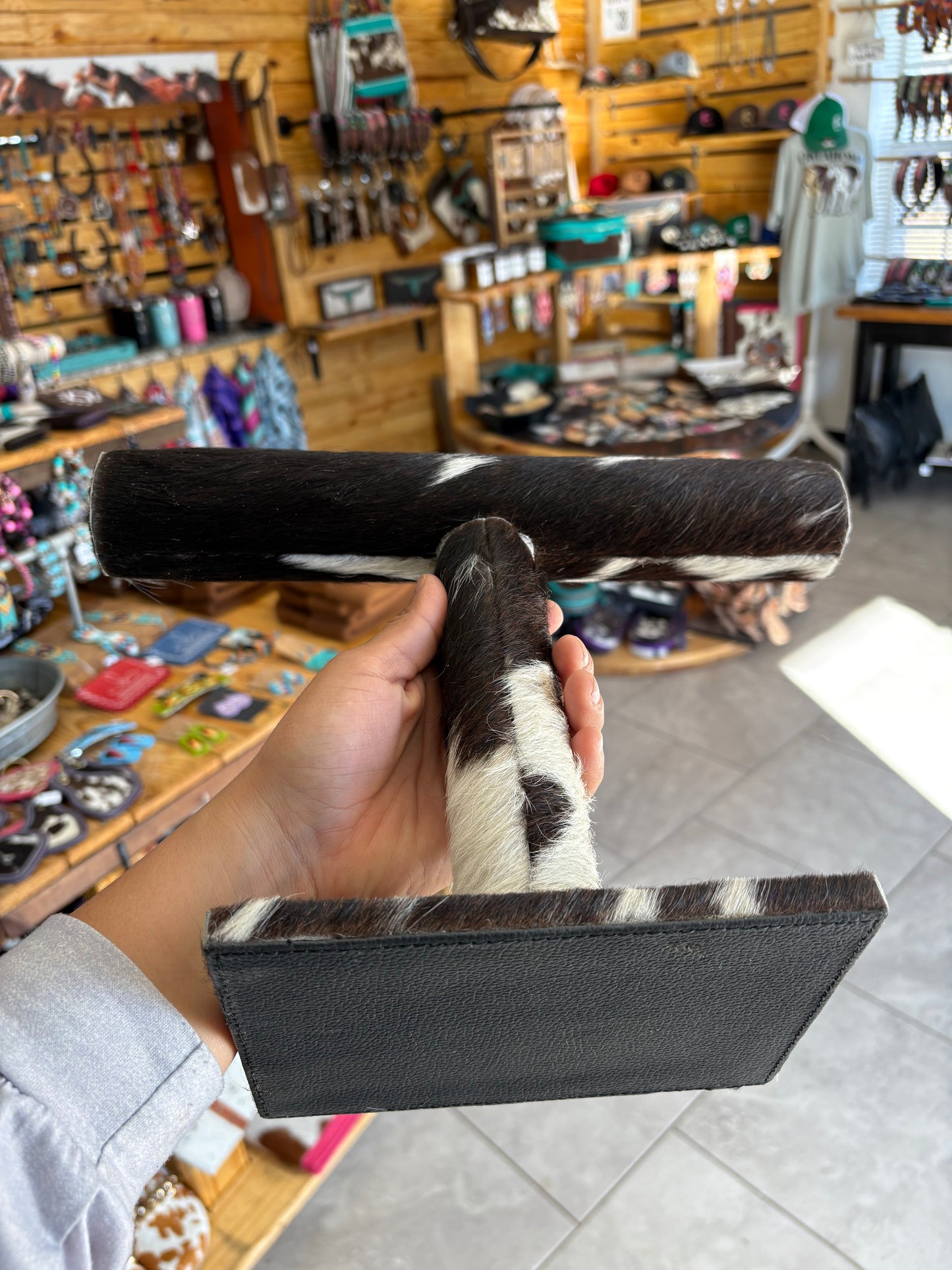 Cowhide Bracelet Display