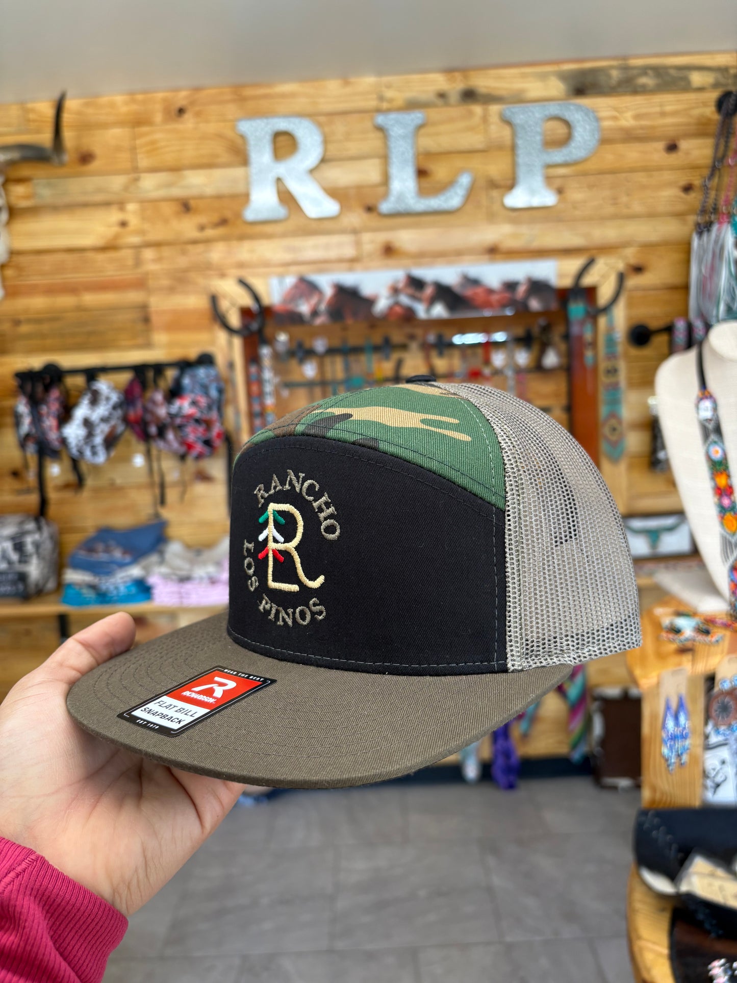 RLP Brand Hat- MX Camo