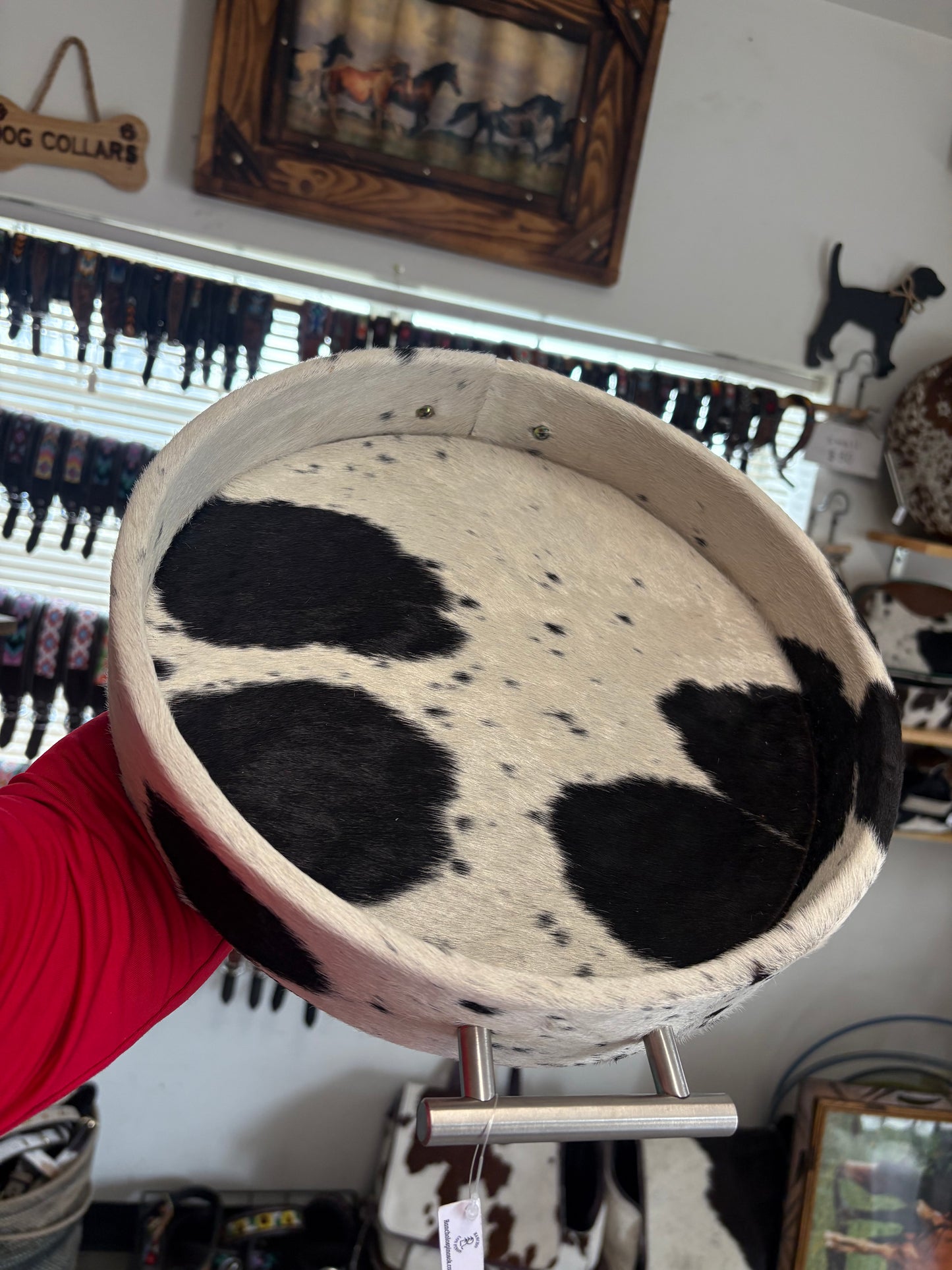Cowhide Tray - Decor - Small