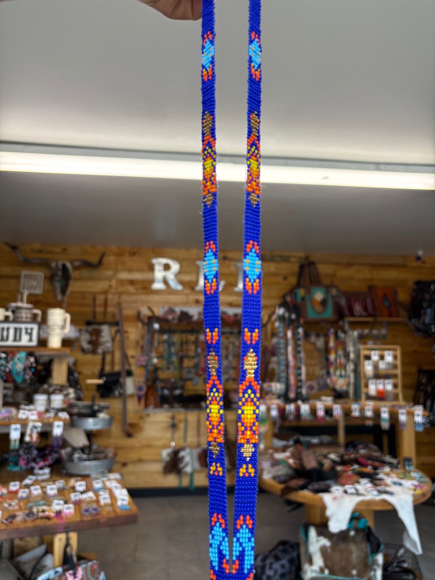 Beaded Lanyard - Turtles