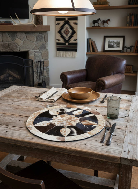 Cowhide Placemat