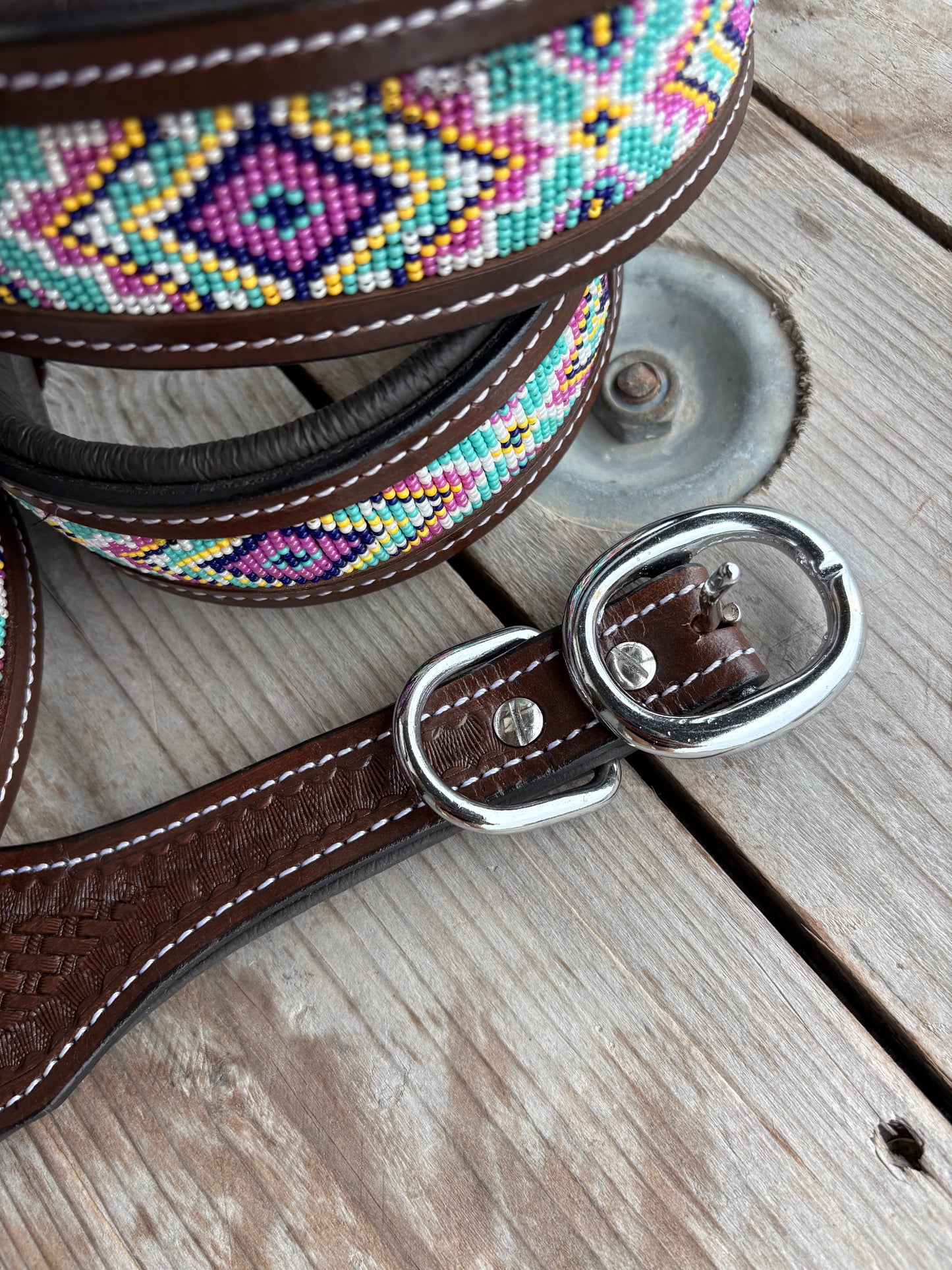 Purple Gypsy Dog Collar