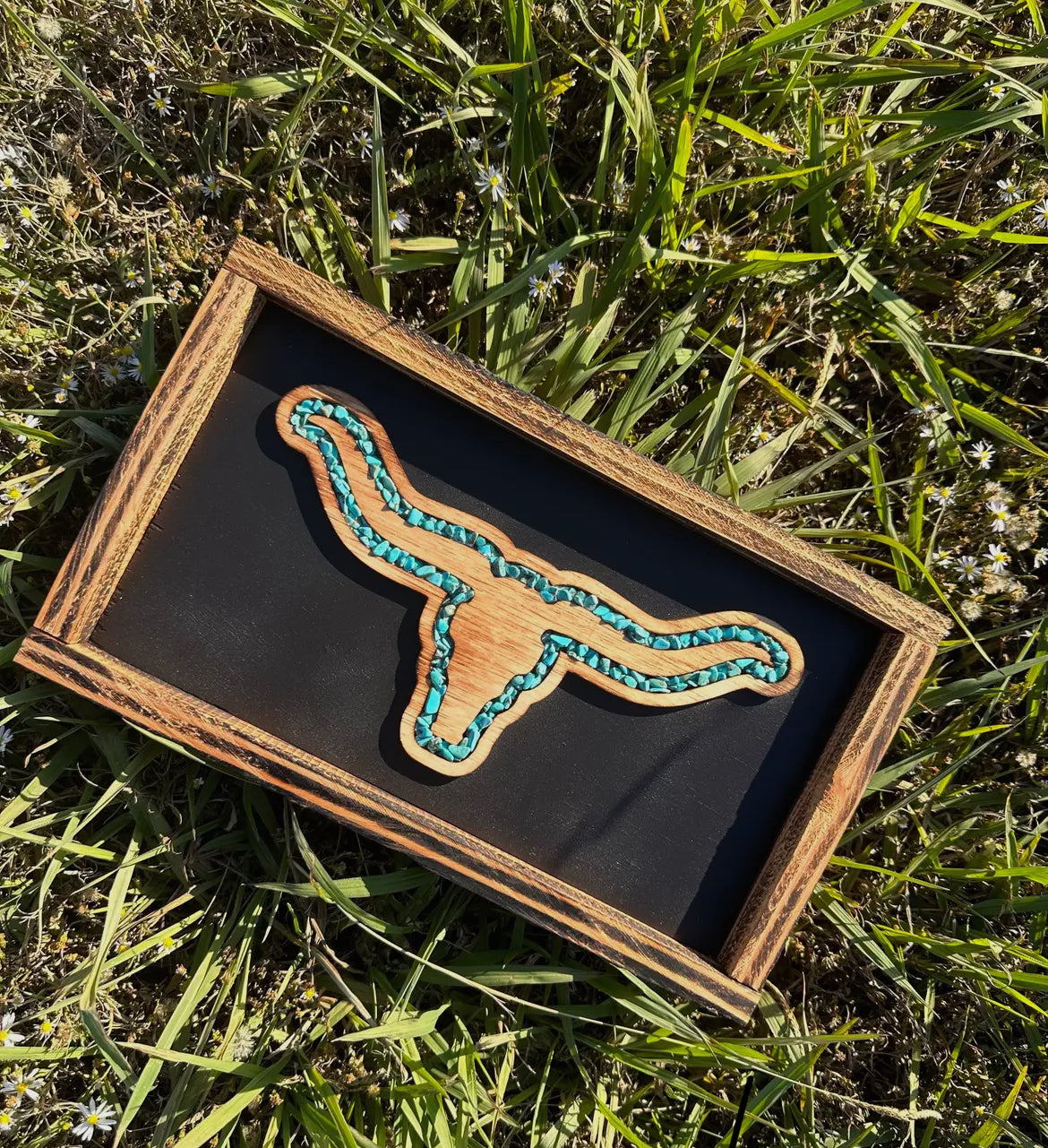 Longhorn Decor (black)