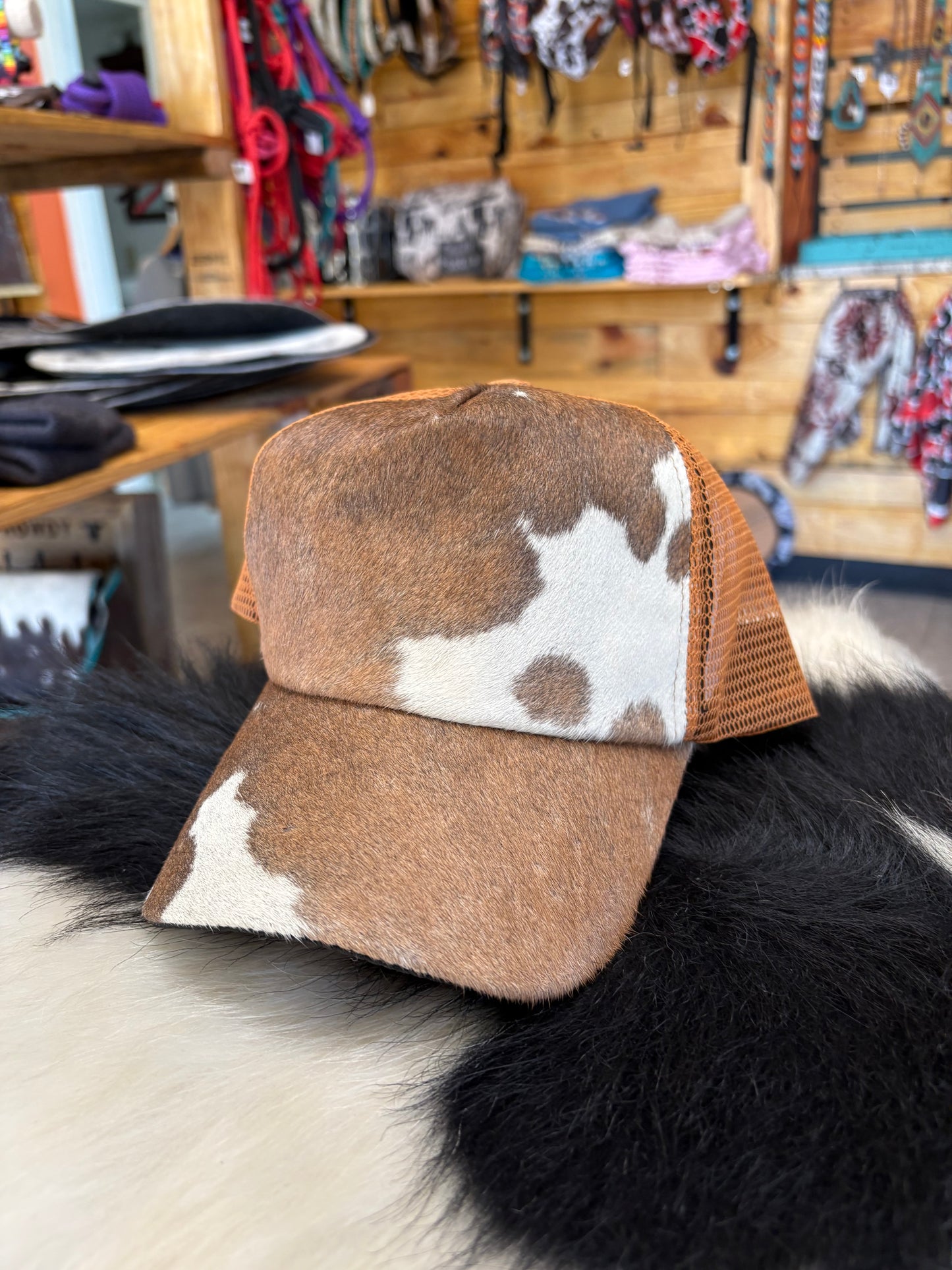 Cowhide Cap